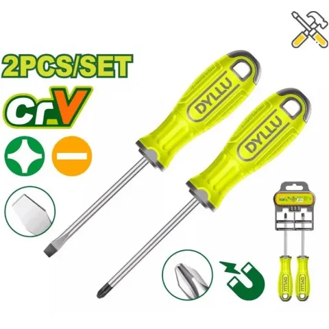 ست پیچ گوشتی 2 عددی 2302 دایلو